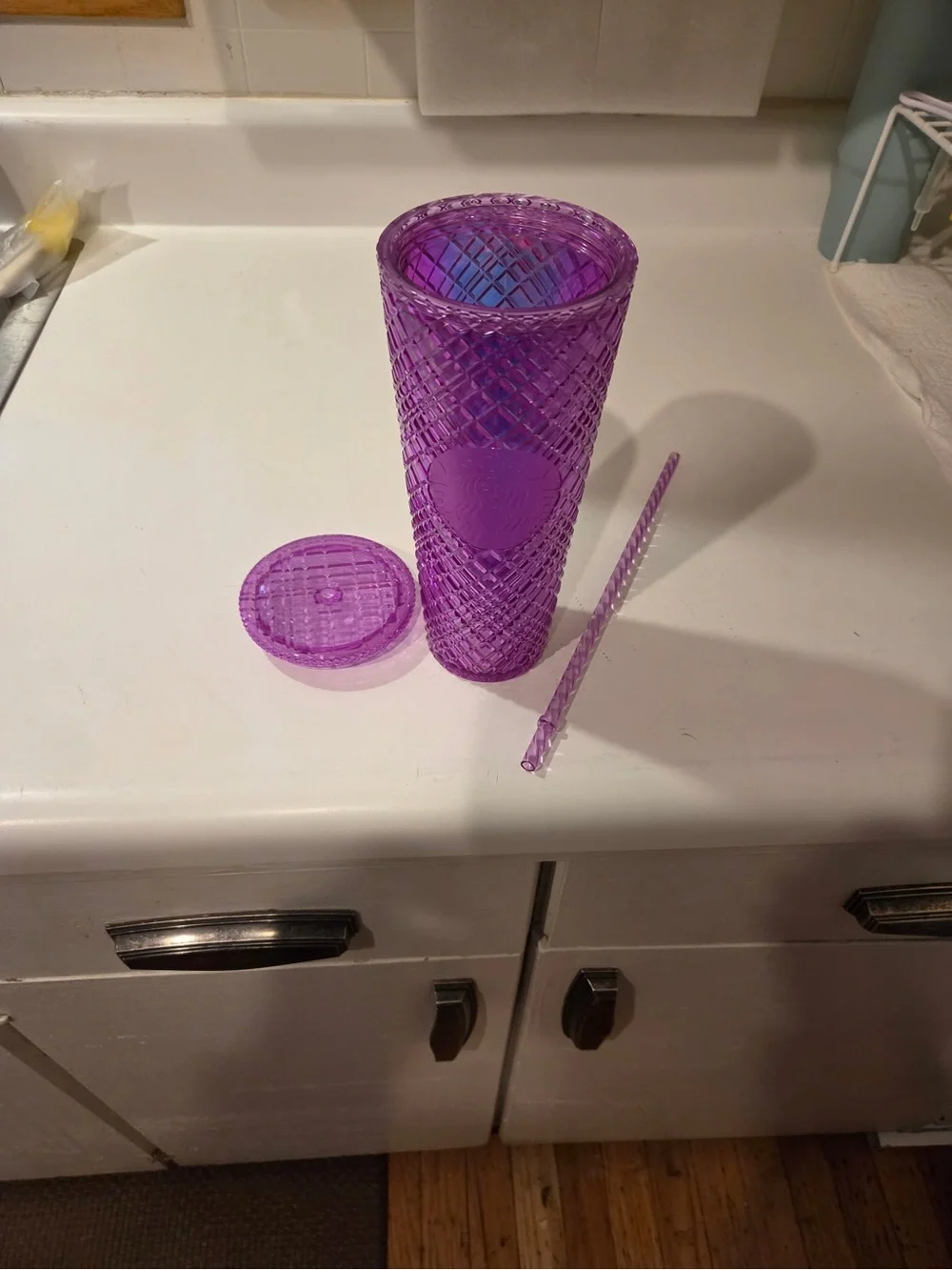 Starbucks Winter Purple Jewel cold cup